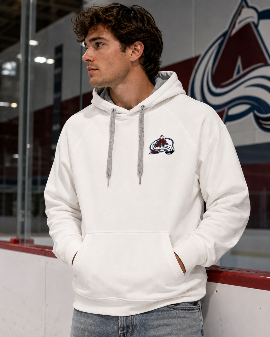 Sweat à capuche Antigua Colorado Avalanche NHL XL