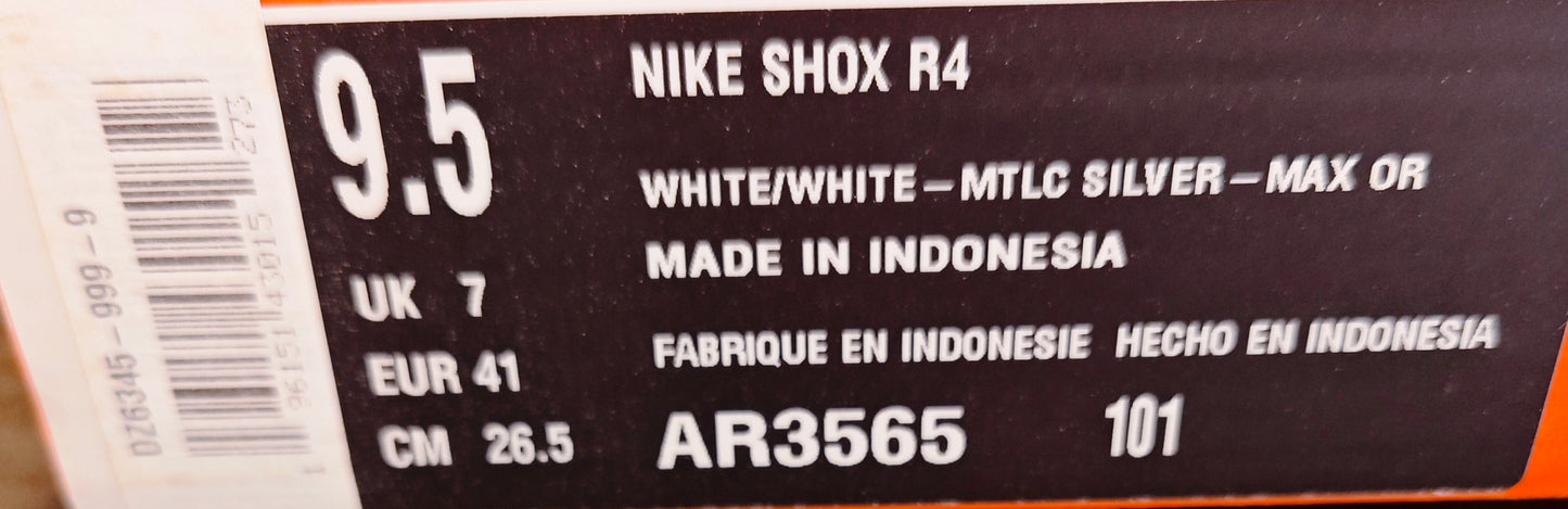 NIKE SHOW R4 SILVER
