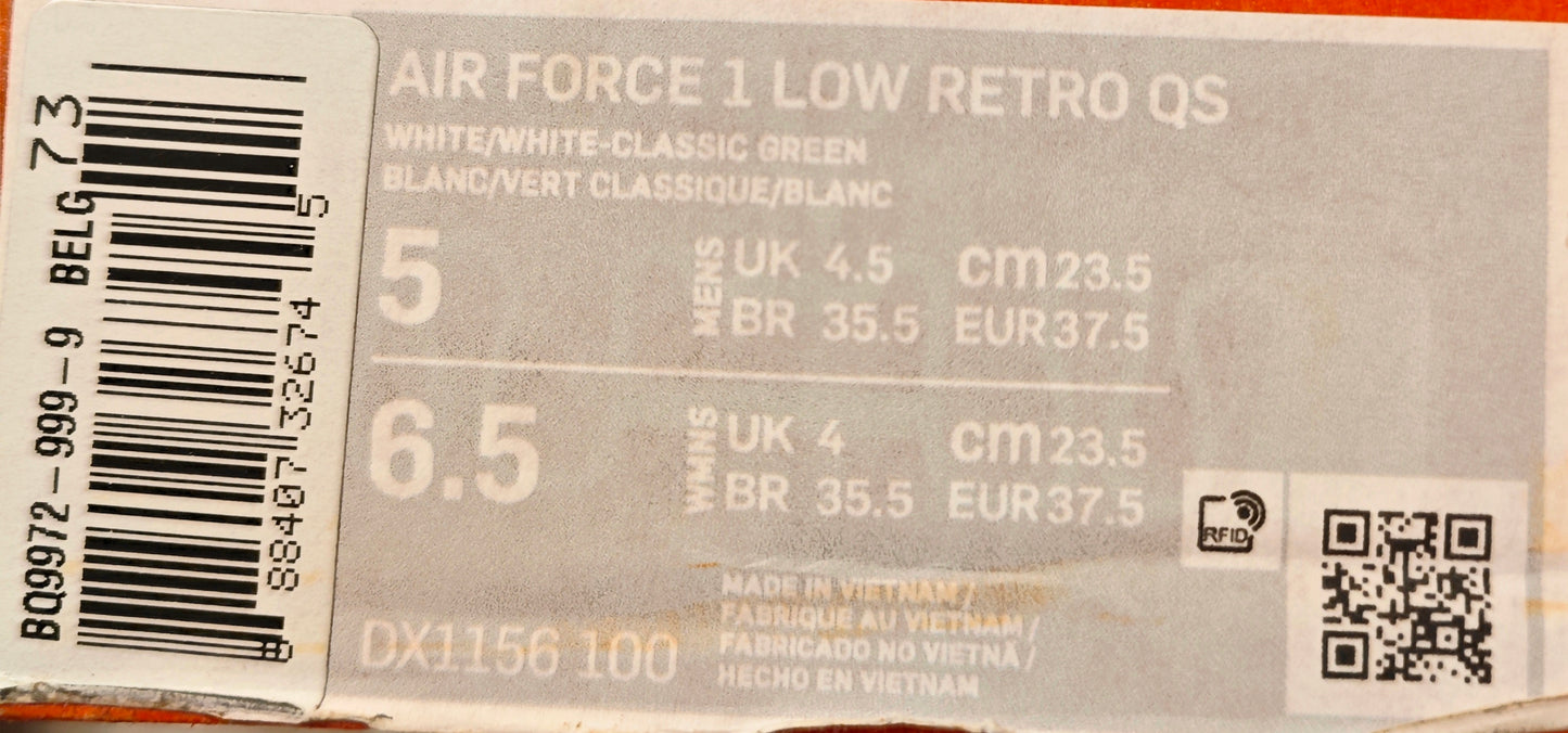 NIKE AIR FORCE 1 LOW Rétro QS WEST INDIES