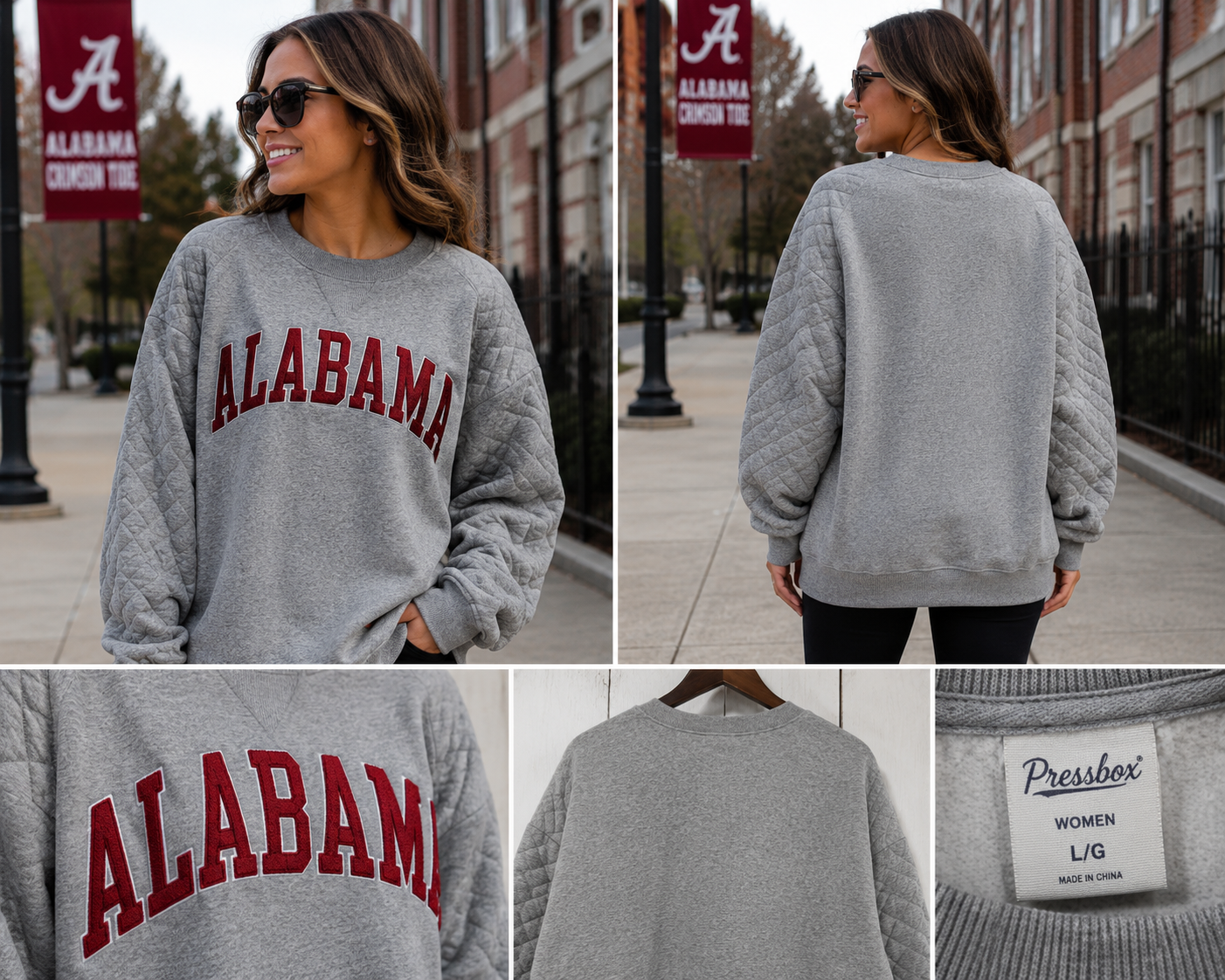 🐘🔴 Alabama Crimson Tide NCAA – Sweat Premium Pressbox 🔴🐘