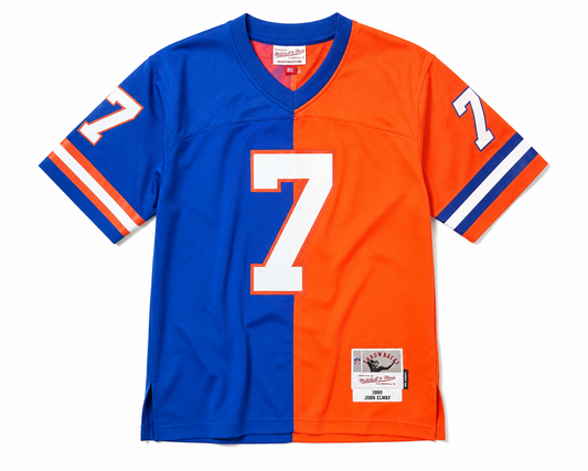 Mitchell & Ness John Elway Split Legacy Jersey Denver Broncos NFL Taille S