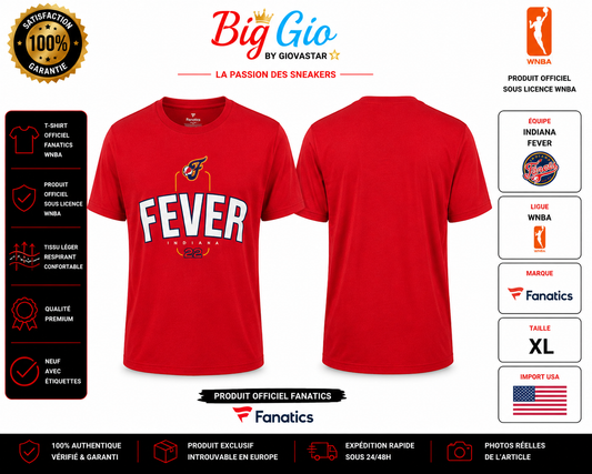 T-shirt Indiana Fever WNBA Fanatics XL
