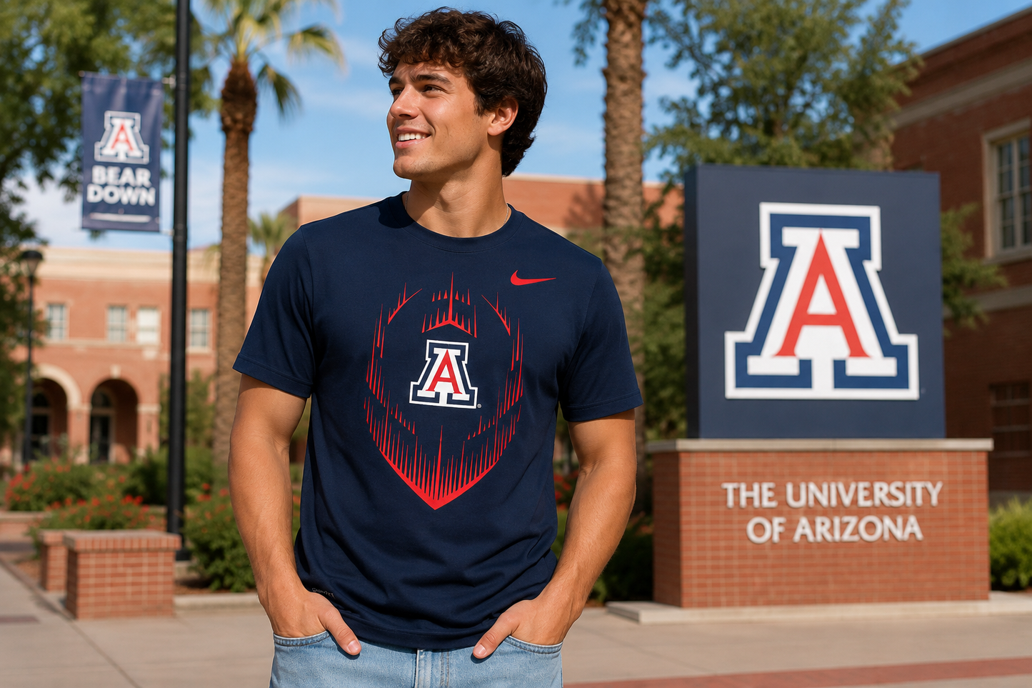 Nike Dri-FIT Arizona Wildcats NCAA t-shirt M