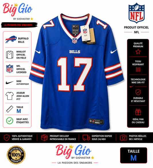 Nike Buffalo Bills Josh Allen #17 NFL Jersey bleu M