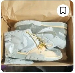 Nike Air Trainer 1 SP x Travis Scott Grey Haze EU 41 état 7,5/10