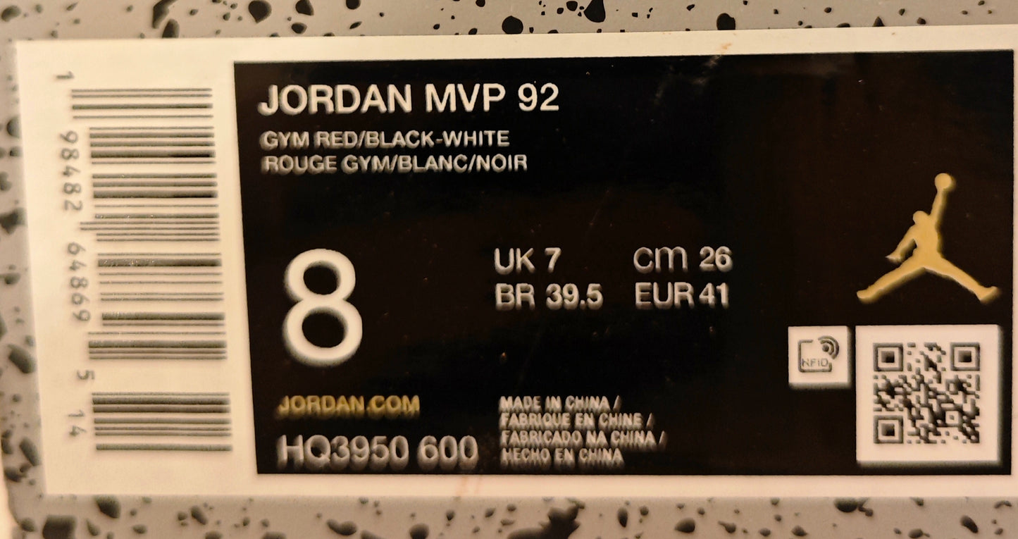 JORDAN MVP 92